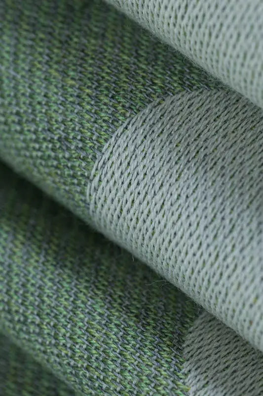 Baby Wrap, Jacquard Weave (80% cotton, 20% lyocell) - BIRDY - FLY HIGH (grade B) - Woven Baby M - 6   long_woven_wraps    #