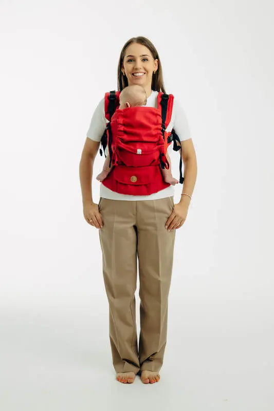 My First Baby Carrier - LennyUpGrade Carrier PRO, herringbone weave 100% cotton - LITTLE HERRINGBONE SEDONA - Woven Baby Standard   lenny_upgrade_pro    #