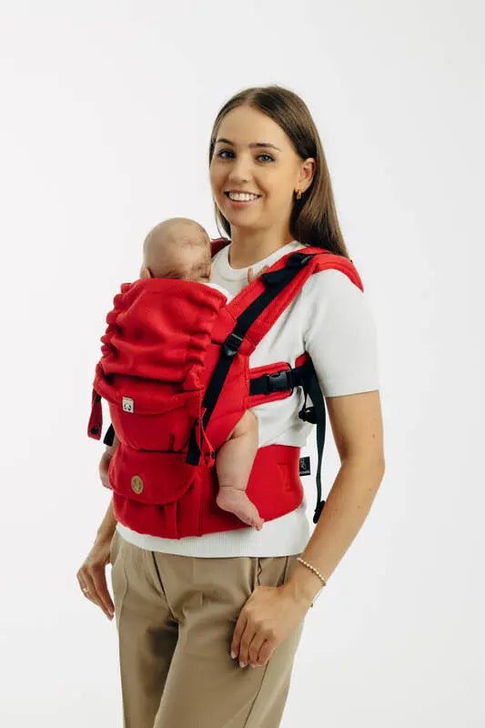My First Baby Carrier - LennyUpGrade Carrier PRO, herringbone weave 100% cotton - LITTLE HERRINGBONE SEDONA - Woven Baby Standard   lenny_upgrade_pro    #