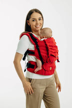 My First Baby Carrier - LennyUpGrade Carrier PRO, herringbone weave 100% cotton - LITTLE HERRINGBONE SEDONA - Woven Baby Standard   lenny_upgrade_pro    #