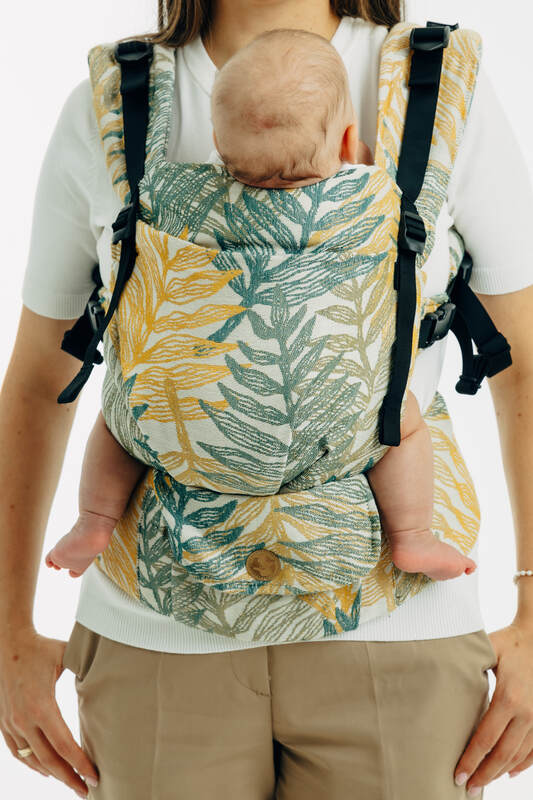 LennyUpGrade PRO Carrier, jacquard weave 100% cotton - RAINFOREST - SELVA - Woven Baby Size - Standard   lenny_upgrade_pro    #