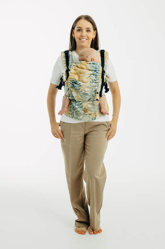 LennyUpGrade PRO Carrier, jacquard weave 100% cotton - RAINFOREST - SELVA - Woven Baby Size - Standard   lenny_upgrade_pro    #