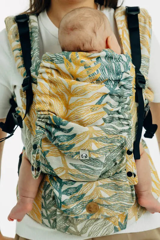LennyUpGrade PRO Carrier, jacquard weave 100% cotton - RAINFOREST - SELVA - Woven Baby Standard   lenny_upgrade_pro    #