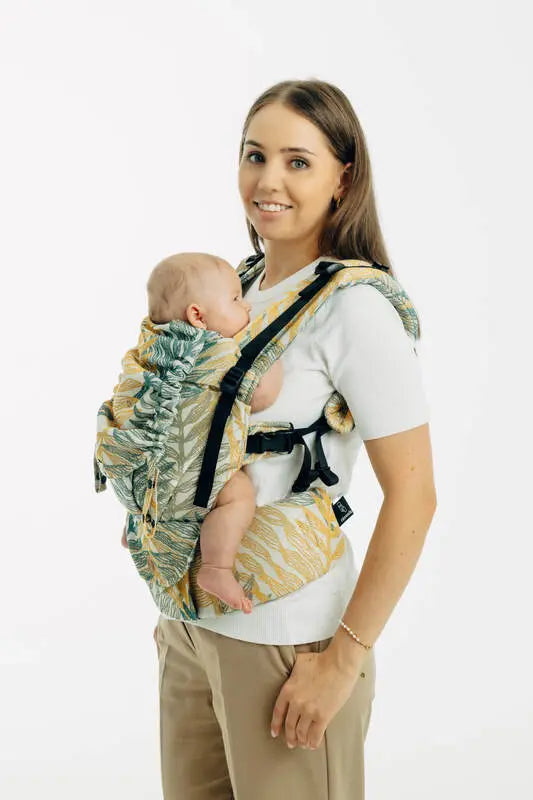 LennyUpGrade PRO Carrier, jacquard weave 100% cotton - RAINFOREST - SELVA - Woven Baby Standard   lenny_upgrade_pro    #