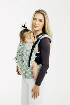 LennyUpGrade PRO Carrier, jacquard weave 100% cotton - POLKA DOTS - PLOP - Woven Baby Standard   lenny_upgrade_pro    #
