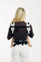 LennyUpGrade PRO Carrier, jacquard weave 100% cotton - POLKA DOTS - PLOP - Woven Baby Standard   lenny_upgrade_pro    #