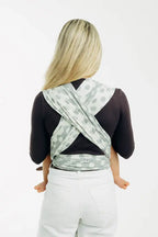 Baby Wrap, Jacquard Weave (100% cotton) - POLKA DOTS - PLOP - Woven Baby XS - 4   long_woven_wraps    #