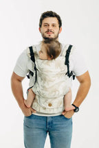 LennyUpGrade PRO Carrier, jacquard weave 100% cotton - JURASSIC - ICE DESERT - Woven Baby Standard   lenny_upgrade_pro    #