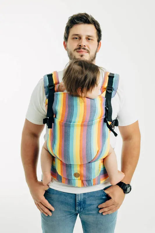 LennyUpGrade PRO Carrier, broken-twill weave 100% cotton - LUNA - Woven Baby Size - Standard   lenny_upgrade_pro    #