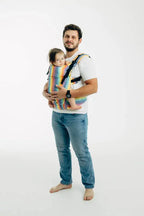 LennyUpGrade PRO Carrier, broken-twill weave 100% cotton - LUNA - Woven Baby Standard   lenny_upgrade_pro    #