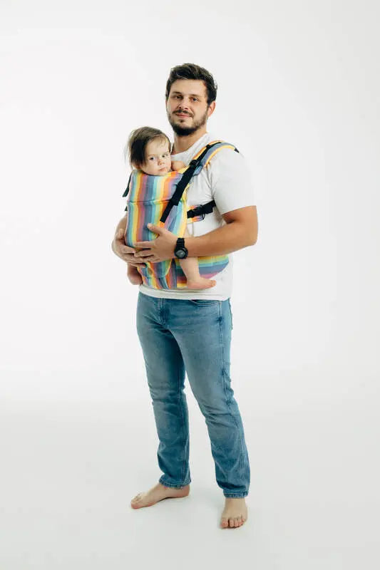 LennyUpGrade PRO Carrier, broken-twill weave 100% cotton - LUNA - Woven Baby Size - Standard   lenny_upgrade_pro    #