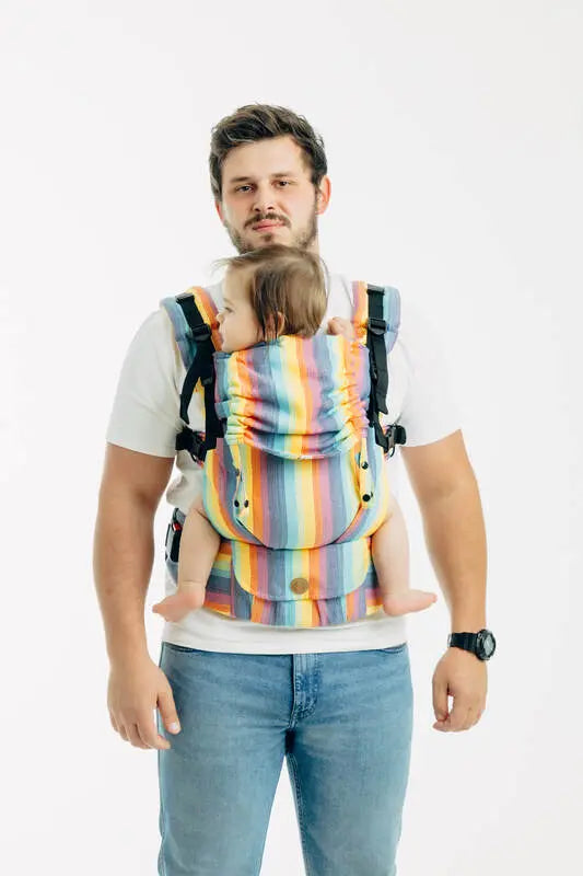 LennyUpGrade PRO Carrier, broken-twill weave 100% cotton - LUNA - Woven Baby Standard   lenny_upgrade_pro    #