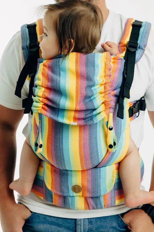 LennyUpGrade PRO Carrier, broken-twill weave 100% cotton - LUNA - Woven Baby Standard   lenny_upgrade_pro    #