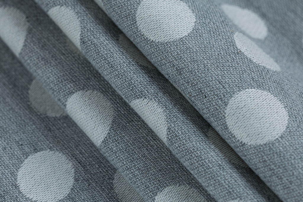 LennyUpGrade PRO Carrier, jacquard weave 100% cotton - POLKA DOTS - PLOP - Woven Baby Standard   lenny_upgrade_pro    #