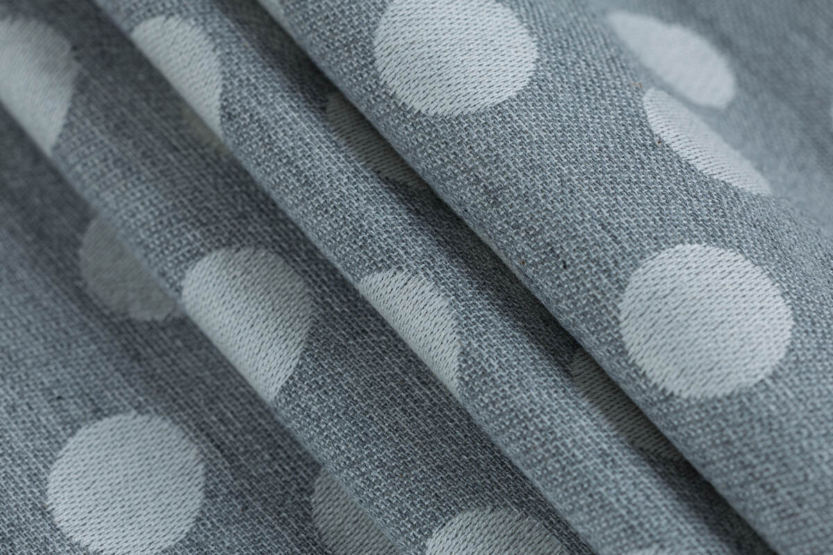 LennyUpGrade PRO Carrier, jacquard weave 100% cotton - POLKA DOTS - PLOP - Woven Baby Standard   lenny_upgrade_pro    #