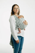 Baby Wrap, Jacquard Weave (100% cotton) - POLKA DOTS - PLOP