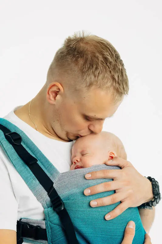 LennyUpGrade PRO Carrier, broken-twill weave 100% cotton - AIRGLOW - Woven Baby Size - Standard   lenny_upgrade_pro    #