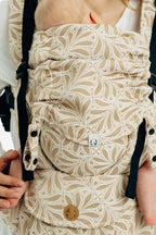 LennyUpGrade PRO Carrier, jacquard weave, 50% cotton, 50% bamboo viscose - INFINITY - GOLDEN HOUR - Woven Baby Standard   lenny_upgrade_pro    #