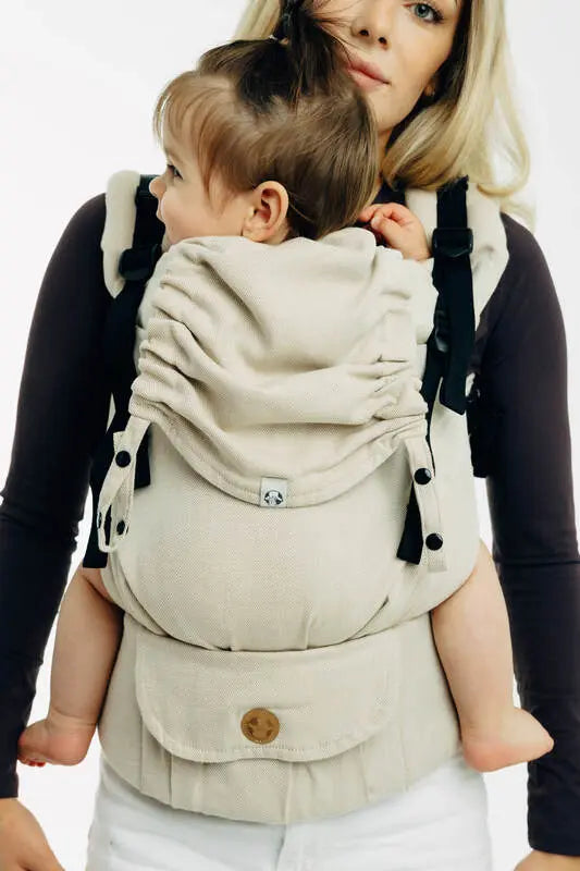 LennyUpGrade PRO Carrier, broken-twill weave (58% cotton, 42% bamboo viscose) - TRACK - Woven Baby Size - Standard   lenny_upgrade_pro    #