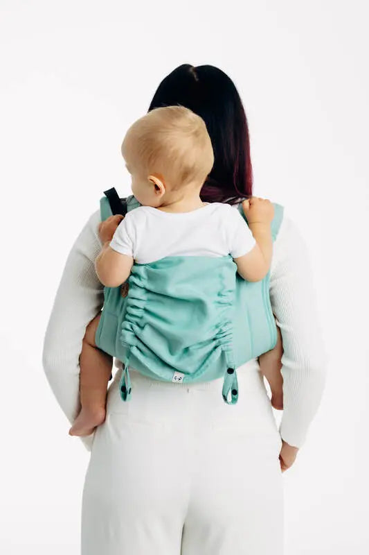 Lenny Buckle Onbuhimo PRO baby carrier, broken-twill weave (100% cotton) - MATCHA - Woven Baby Size - Standard-Size - Toddler   buckle_onbu_pro_carriers    #