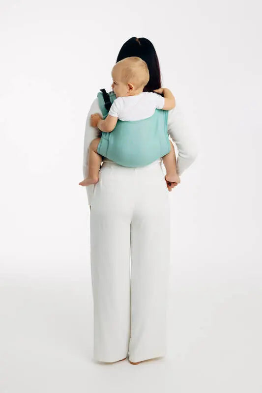 Lenny Buckle Onbuhimo PRO baby carrier, broken-twill weave (100% cotton) - MATCHA - Woven Baby Standard   buckle_onbu_pro_carriers    #
