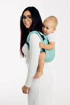 Lenny Buckle Onbuhimo PRO baby carrier, broken-twill weave (100% cotton) - MATCHA - Woven Baby Standard   buckle_onbu_pro_carriers    #