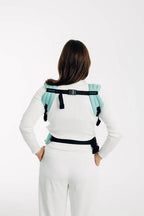 LennyLight Carrier, broken-twill weave 100% cotton - MATCHA - Woven Baby Standard   lenny_light    #