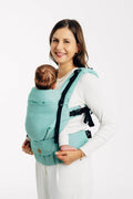 LennyUpGrade PRO Carrier, broken-twill weave 100% cotton - MATCHA
