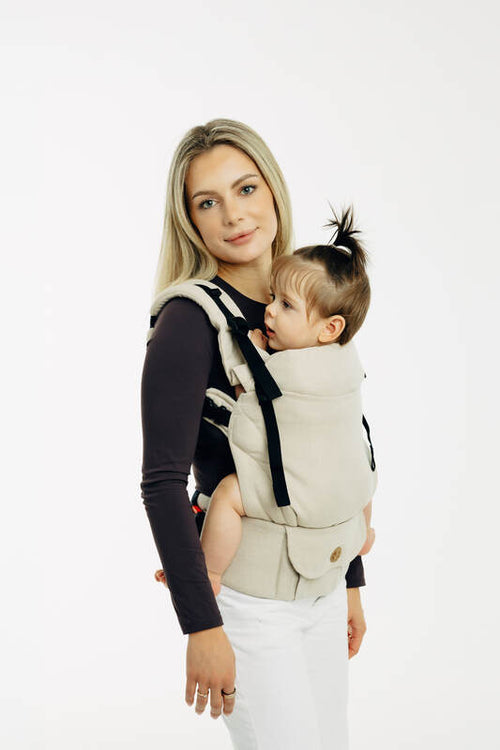 LennyUpGrade PRO Carrier, broken-twill weave (58% cotton, 42% bamboo viscose) - TRACK - Woven Baby Size - Standard   lenny_upgrade_pro    #