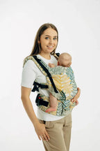 LennyUpGrade PRO Carrier, jacquard weave 100% cotton - RAINFOREST - SELVA - Woven Baby Standard   lenny_upgrade_pro    #
