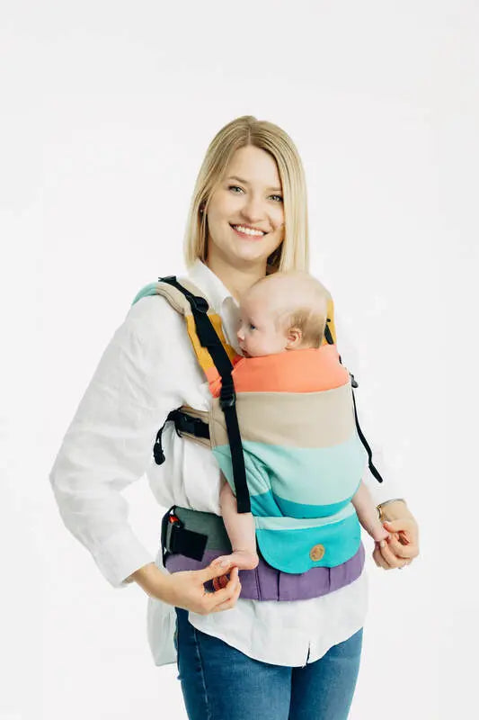 LennyUpGrade PRO Carrier, broken-twill weave 100% cotton - PASTELS - Woven Baby Standard   lenny_upgrade_pro    #