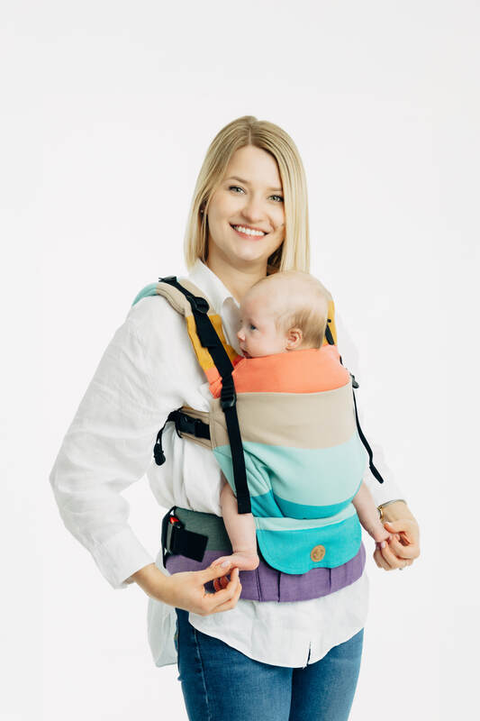 LennyUpGrade PRO Carrier, broken-twill weave 100% cotton - PASTELS