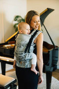 LennyUpGrade PRO Carrier, jacquard weave 100% cotton - MELODY - POLONAISE