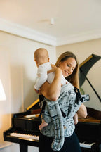 LennyUpGrade PRO Carrier, jacquard weave 100% cotton - MELODY - POLONAISE - Woven Baby Standard   lenny_upgrade_pro    #