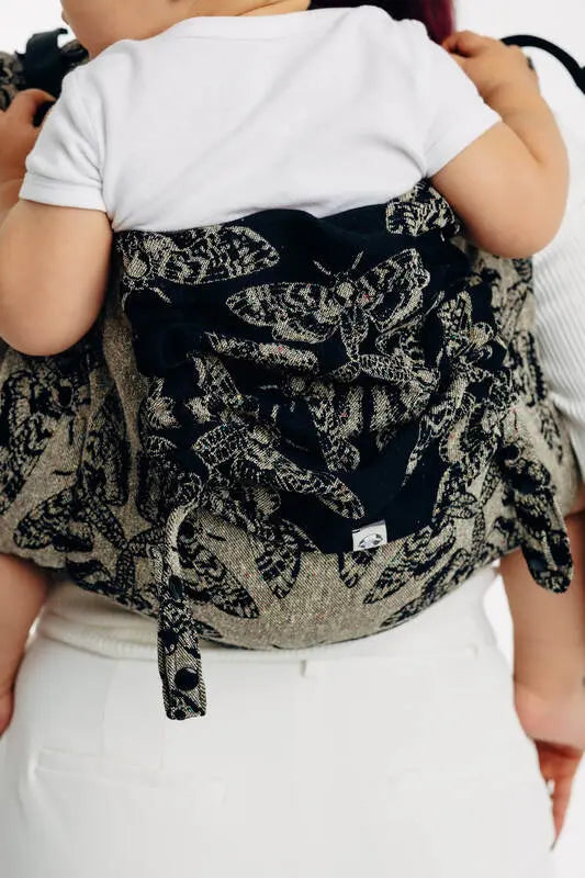 Lenny Buckle Onbuhimo PRO baby carrier, jacquard weave (65% cotton 35% silkk) - QUEEN OF THE NIGHT - PAMINA - Woven Baby Toddler   buckle_onbu_pro_carriers    #