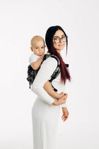 Lenny Buckle Onbuhimo PRO baby carrier, jacquard weave (65% cotton 35% silkk) - QUEEN OF THE NIGHT - PAMINA - Woven Baby Toddler   buckle_onbu_pro_carriers    #