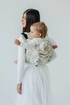 Lenny Buckle Onbuhimo PRO baby carrier, jacquard weave (50% cotton, 25% hemp, 25% lyocell) - VIRIDIFLORA - CONNECT - Woven Baby Standard   buckle_onbu_pro_carriers    #