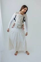 LennyLight Carrier, jacquard weave (50% cotton, 25% hemp, 25% lyocell) - VIRIDIFLORA - CONNECT - Woven Baby Standard   lenny_light    #