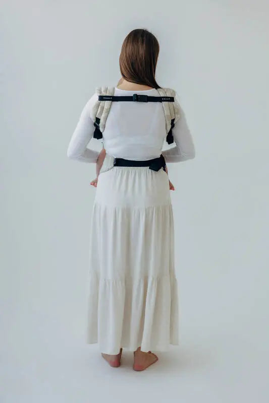 LennyLight Carrier, jacquard weave (50% cotton, 25% hemp, 25% lyocell) - VIRIDIFLORA - CONNECT - Woven Baby Standard   lenny_light    #