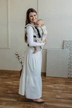 LennyUpGrade PRO Carrier, jacquard weave (50% cotton, 25% hemp, 25% lyocell) - VIRIDIFLORA - CONNECT - Woven Baby Standard   lenny_upgrade_pro    #