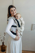 LennyUpGrade PRO Carrier, jacquard weave (50% cotton, 25% hemp, 25% lyocell) - VIRIDIFLORA - CONNECT - Woven Baby Standard   lenny_upgrade_pro    #