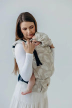 LennyUpGrade PRO Carrier, jacquard weave (50% cotton, 25% hemp, 25% lyocell) - VIRIDIFLORA - CONNECT - Woven Baby Standard   lenny_upgrade_pro    #
