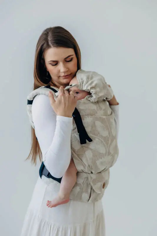 LennyUpGrade PRO Carrier, jacquard weave (50% cotton, 25% hemp, 25% lyocell) - VIRIDIFLORA - CONNECT - Woven Baby Standard   lenny_upgrade_pro    #