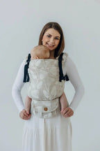 LennyUpGrade PRO Carrier, jacquard weave (50% cotton, 25% hemp, 25% lyocell) - VIRIDIFLORA - CONNECT - Woven Baby Standard   lenny_upgrade_pro    #