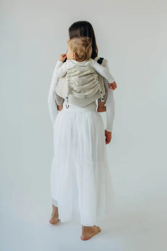 Lenny Buckle Onbuhimo PRO baby carrier, broken-twill weave (50% cotton, 25% hemp, 25% lyocell) - AIRY - Woven Baby Size - Standard-Size - Toddler   buckle_onbu_pro_carriers    #