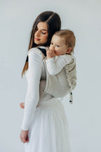 Lenny Buckle Onbuhimo PRO baby carrier, broken-twill weave (50% cotton, 25% hemp, 25% lyocell) - AIRY (grade B) - Woven Baby Size - Standard   buckle_onbu_pro_carriers    #