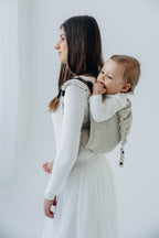 Lenny Buckle Onbuhimo PRO baby carrier, broken-twill weave (50% cotton, 25% hemp, 25% lyocell) - AIRY (grade B) - Woven Baby Size - Standard   buckle_onbu_pro_carriers    #