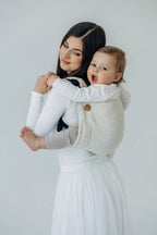 Lenny Buckle Onbuhimo PRO baby carrier, broken-twill weave (50% cotton, 25% hemp, 25% lyocell) - AIRY (grade B) - Woven Baby Size - Standard   buckle_onbu_pro_carriers    #