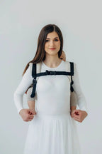 Lenny Buckle Onbuhimo PRO baby carrier, broken-twill weave (50% cotton, 25% hemp, 25% lyocell) - AIRY (grade B) - Woven Baby Standard   buckle_onbu_pro_carriers    #