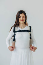 Lenny Buckle Onbuhimo PRO baby carrier, broken-twill weave (50% cotton, 25% hemp, 25% lyocell) - AIRY (grade B) - Woven Baby Size - Standard   buckle_onbu_pro_carriers    #